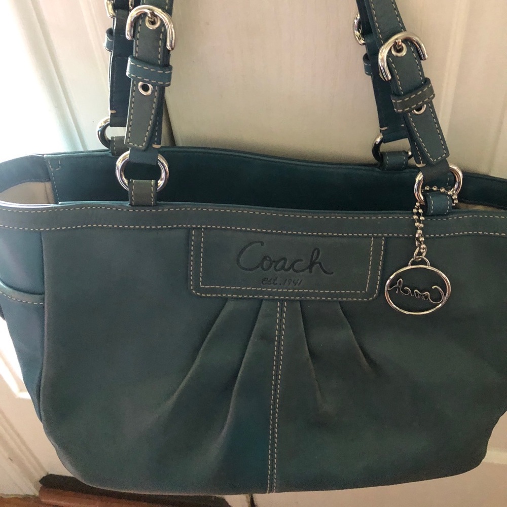 🔥🔥🔥🔥 AUTHENTIC / BLUE COACH BAG